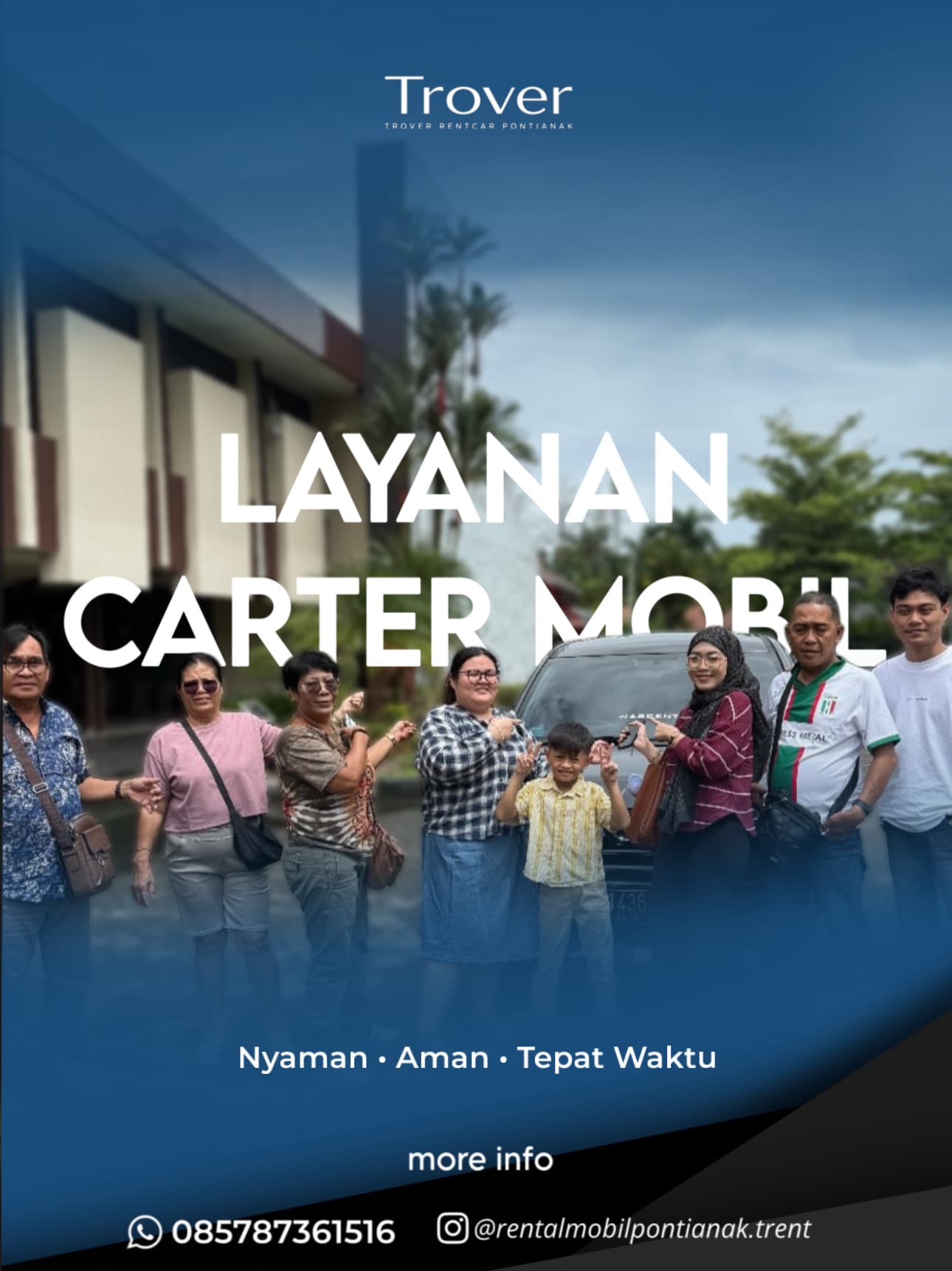 Layanan Carter Mobil Trover Rentcar Pontianak