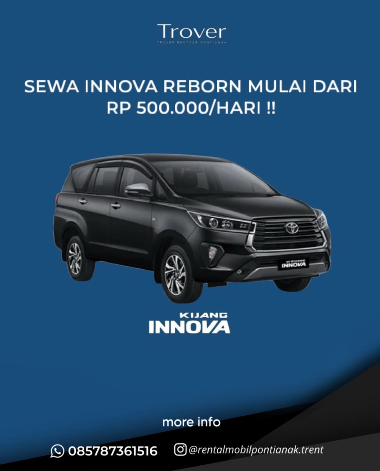 INNOVA REBORN - Trover Rent Car Pontianak